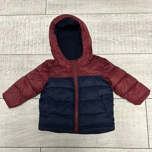 Old Navy maroon and navy blue Winter Jacket.